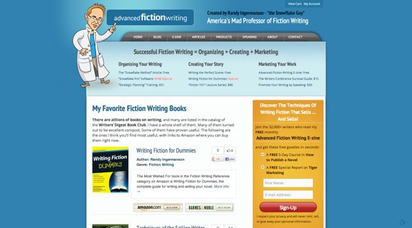 Example MyBookTable Site