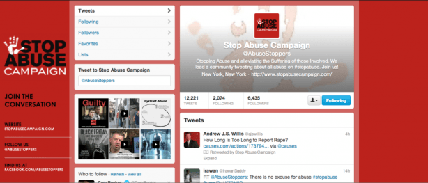 Example Twitter Profile