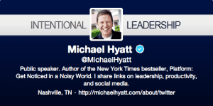 Michael Hyatt Twitter Header